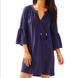 Lilly Pulitzer Navy Del Lago Tunic Dress
